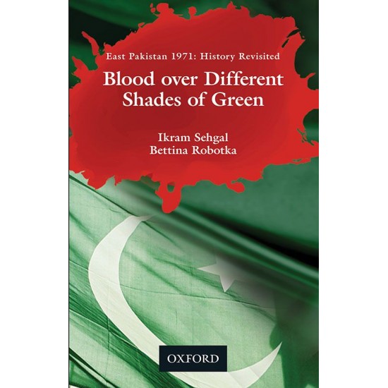 Blood Over Different Shades of Green