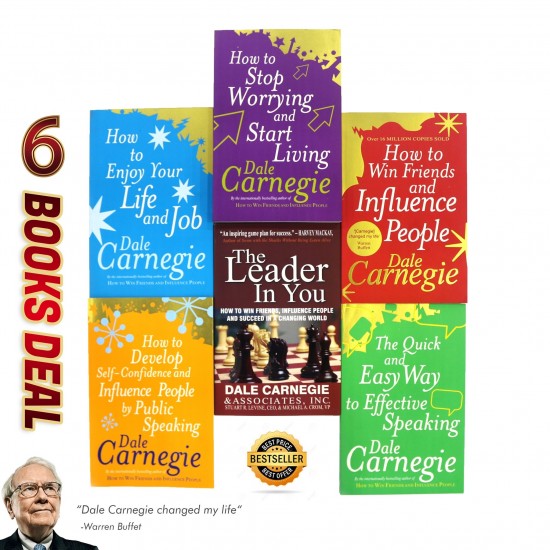 Dale Carnegie 6 English Books Pack Dale Carnegie 6 English Books Pack