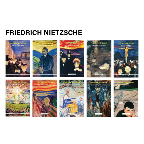 Set Of 10 Books Of Friedrich Nietzsche