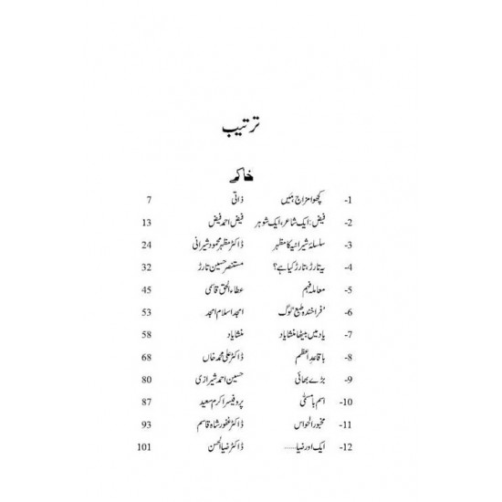 Khaka Zani - خاکہ زنی