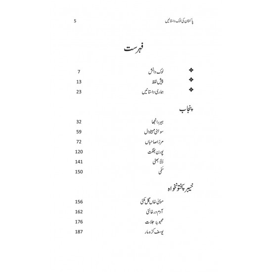 Pakistan Ki Lok Dastanain - پاکستان کی لوک داستانیں