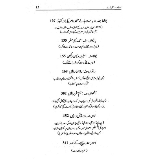 Asfaar (Safarnamy) - اسفار - سفرنامے