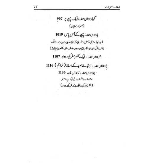 Asfaar (Safarnamy) - اسفار - سفرنامے