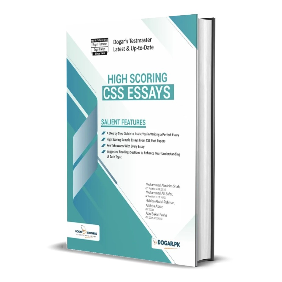 Buy CSS High Scoring CSS Essays | Books of CSS