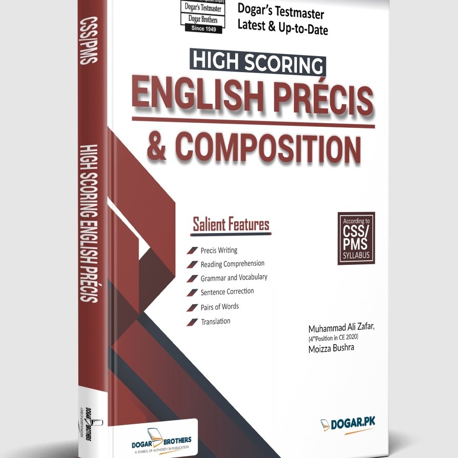 Css Scoring Buy CSS High Scoring English Precis & Composition | Books of CSS