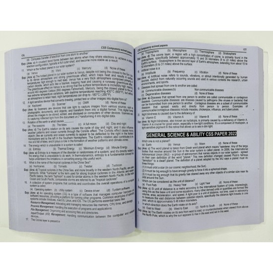 CSS Previous Solved Papers - MCQs Compulsory Subjects 2026-2027