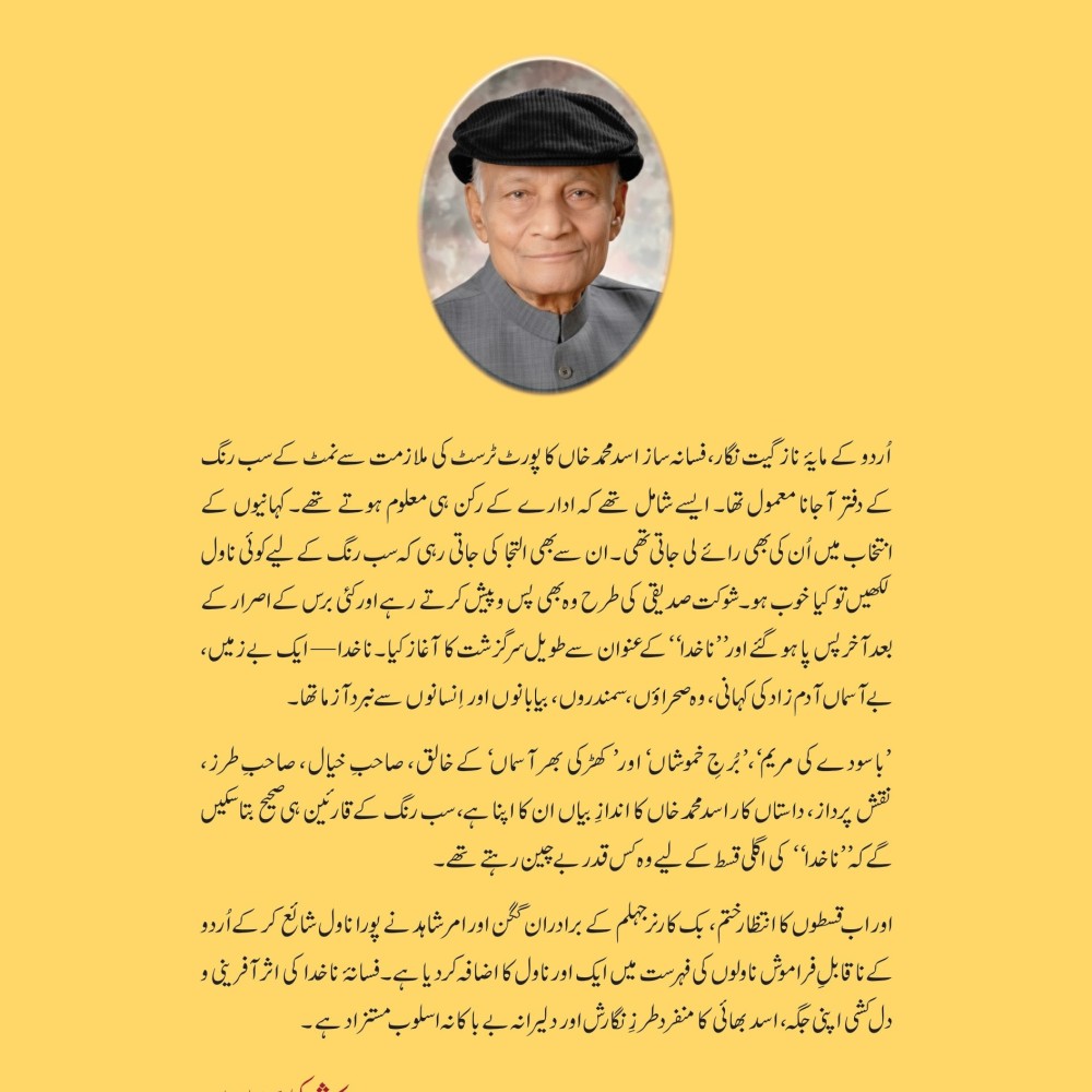 Buy Na Khuda By Asad Muhammad Khan | Books of Asad Muhammad Khan