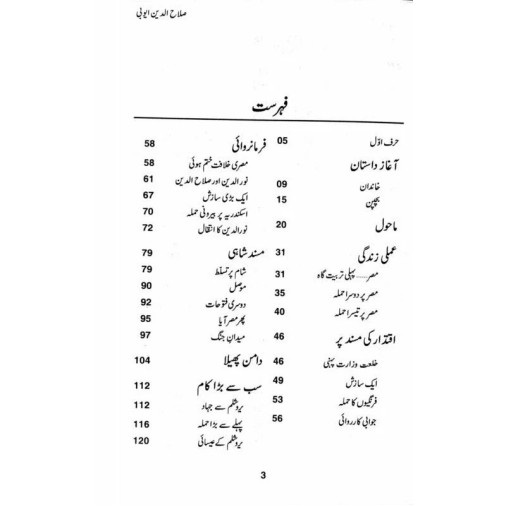 Salahud Din Ayubi By Rasheed Akhtar Nadvi - صلاح الدین ایوبی