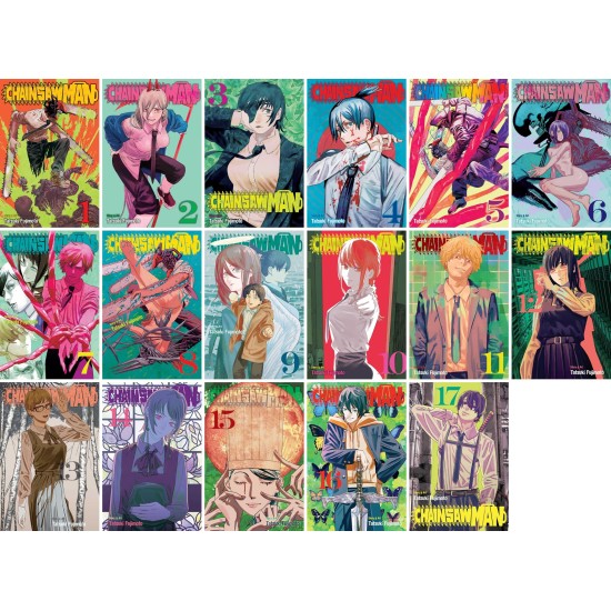 Chainsaw Man (Complete 17 Parts) - Manga Series