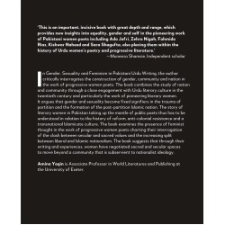 Gender, Sexuality and Feminism in Pakistani Urdu Writing Gender, Sexuality and Feminism in Pakistani Urdu Writing