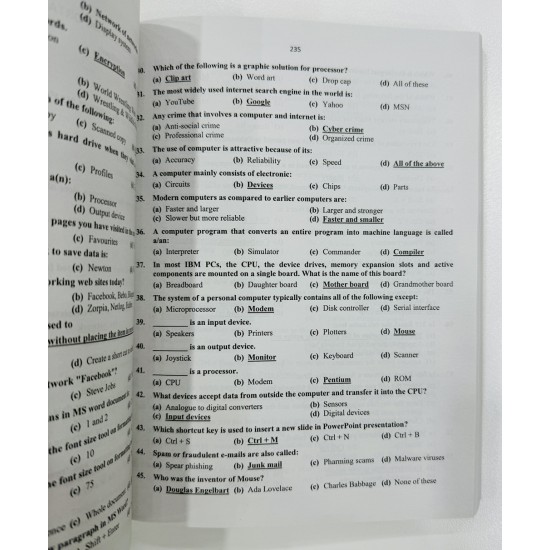 MCQs Encyclopaedia of General Knowledge For CSS, PMS, PCS MCQs Encyclopaedia of General Knowledge For CSS, PMS, PCS