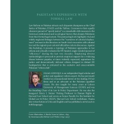 Pakistan's Experience With Formal Law Pakistan's Experience With Formal Law