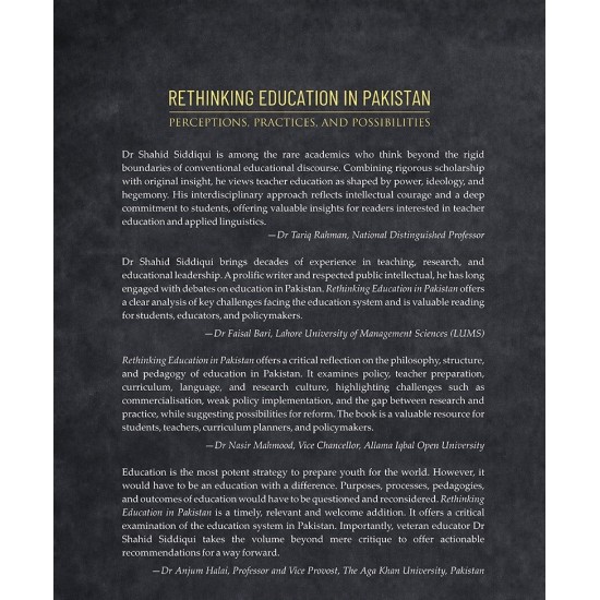 Rethinking Education In Pakistan