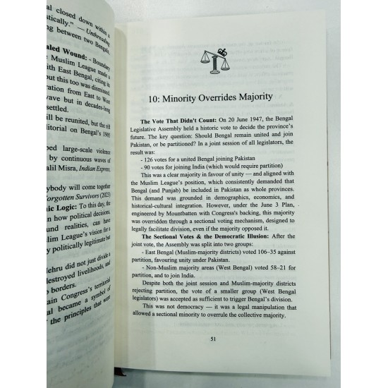 The Delayed Line: Partition of British India and the Perfect Crime