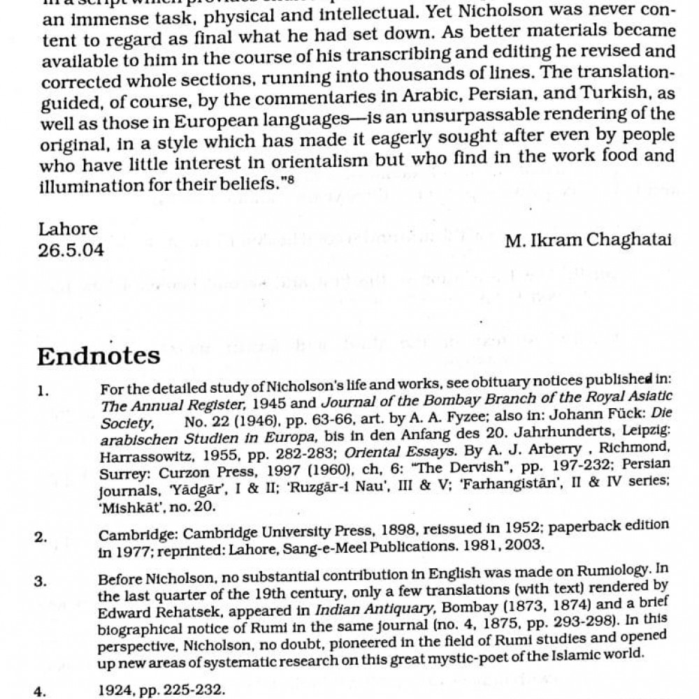 The Mathnawi of Jalaluddin Rumi (English Translation) By Rumi Books